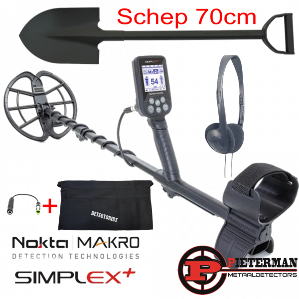 Nokta/Makro Simplex actie pakket - Pieterman metaaldetectors
