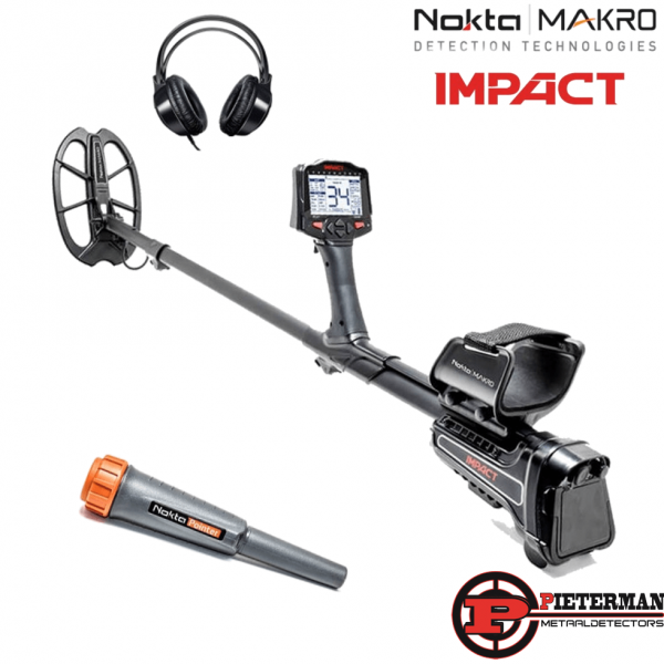 Nokta/Makro impact met gratis hoofdtelefoon en pinpointer.