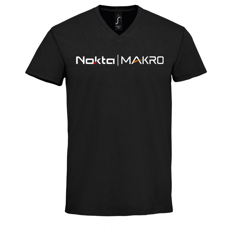 Nokta-Makro T-shirt met v hals