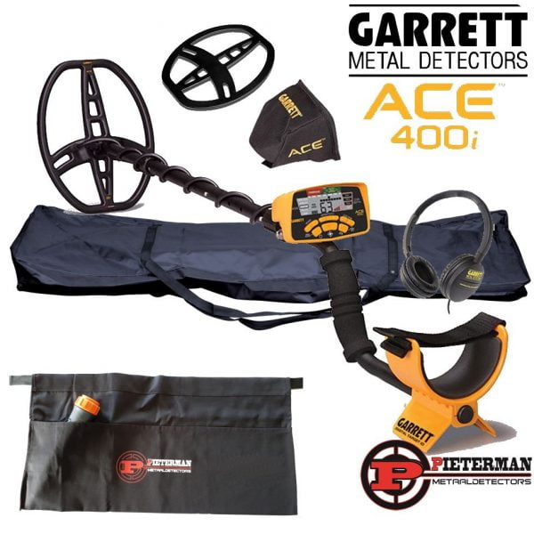 Gebruikte Garrett Ace 400i als nieuw in doos en 1 jaar garantie.