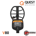 Quest V80 Double Blizzard metaaldetector, op voorraad