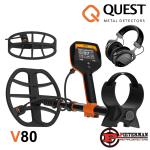 Quest V80 Double Blizzard metaaldetector, op voorraad