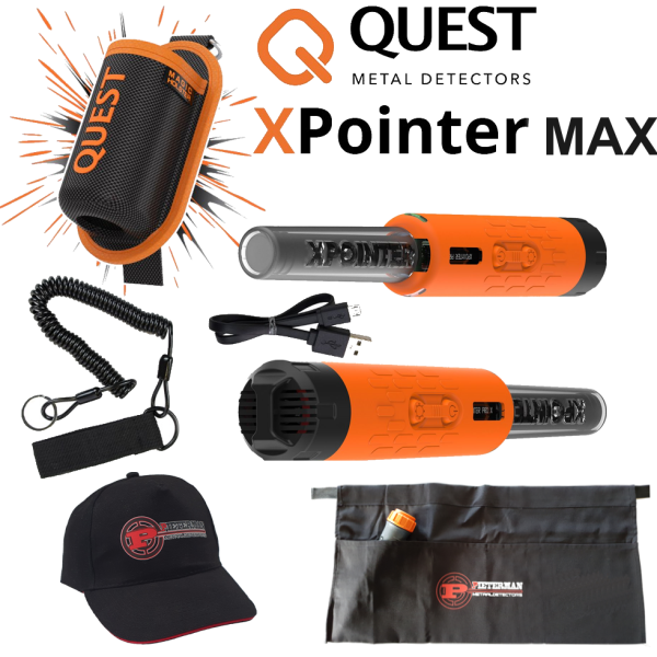 Quest X-pointer max met magic holster en gratis vondstentas en pieterman cap